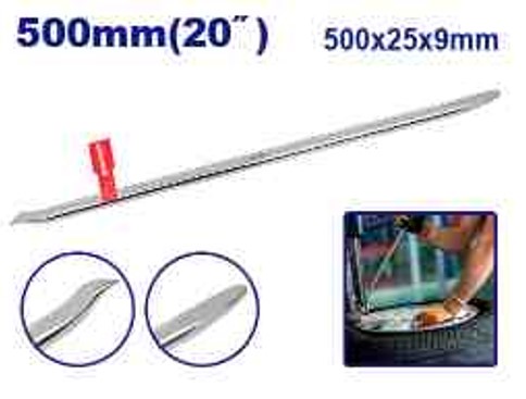 Professional Tyre Lever 500mm Carbon Steel Chrome Plated - 25x9mm Forged Heat Treated Drop Forged Tool Label Packed Automotive Equipment